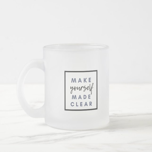 Tasse Givré faire clairement savoir (Gauche)