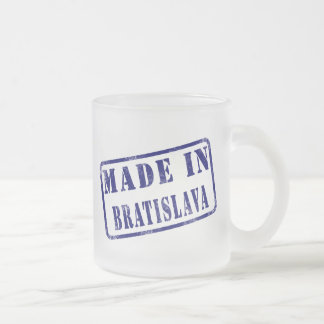 Tasse Givré Fait à Bratislava