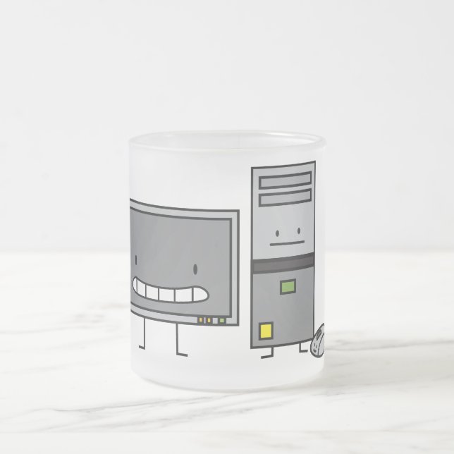 Tasse Givré Famille d'ordinateur IL tour de PC de souris (Centre)