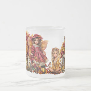 Tasse Givré Fées de la forêt automnale – Clan des Érables Fant