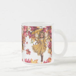 Tasse Givré Fées du Clan Maple – Scène de forêt en tapisserie