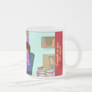 Tasse Givré Félicitations pour votre diplôme d'études secon