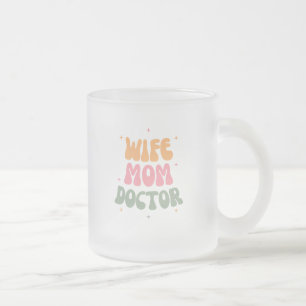 Tasse Givré Femme, Maman, Docteur