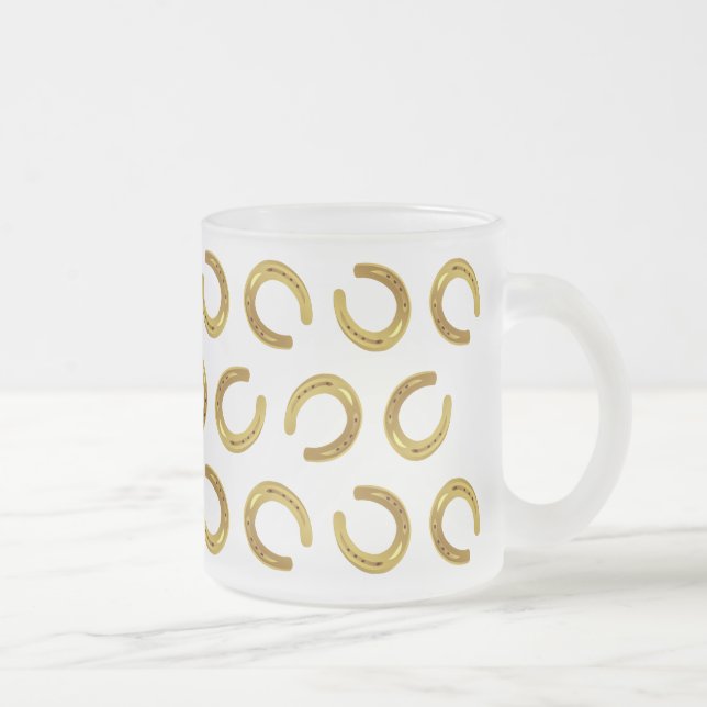 Tasse Givré Fer à cheval d'or (Droit)