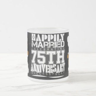 Tasse Givré fête le 60e anniversaire du mariage heureux75