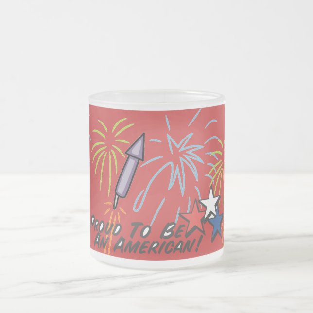 Tasse Givré Fier Américain - (Centre)