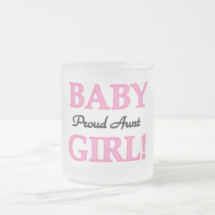 Tasse Givré Fier Tante Bébé Fille T-shirts et cadeaux