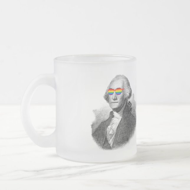 Tasse Givré Fierté de George Washington (Gauche)