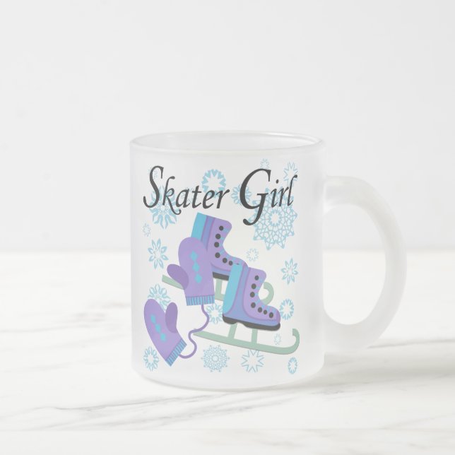 Tasse Givré Fille de patineur (Droit)
