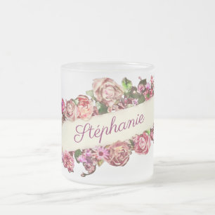 Tasse Givré Fille Vintage mignonne sur mesure