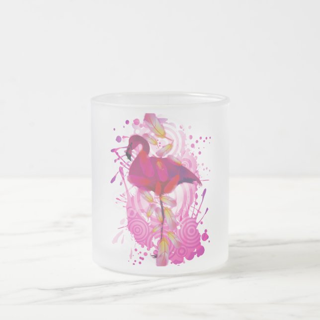 Tasse Givré Flamant rose (Centre)