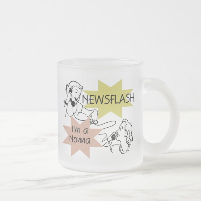 Tasse Givré Flash d'information je suis des T-shirts et des (Droit)