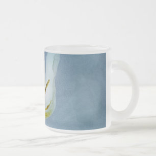 Tasse Givré Fleur de tulipe blanche