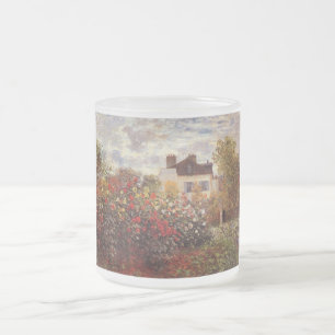 Tasse Givré fleurs anciennes le-jardin-de-monet-a-argenteuil-s