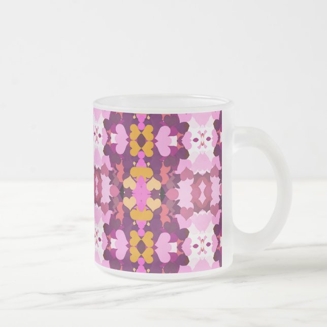 TASSE GIVRÉ FLEURS DE JARDIN (Droit)