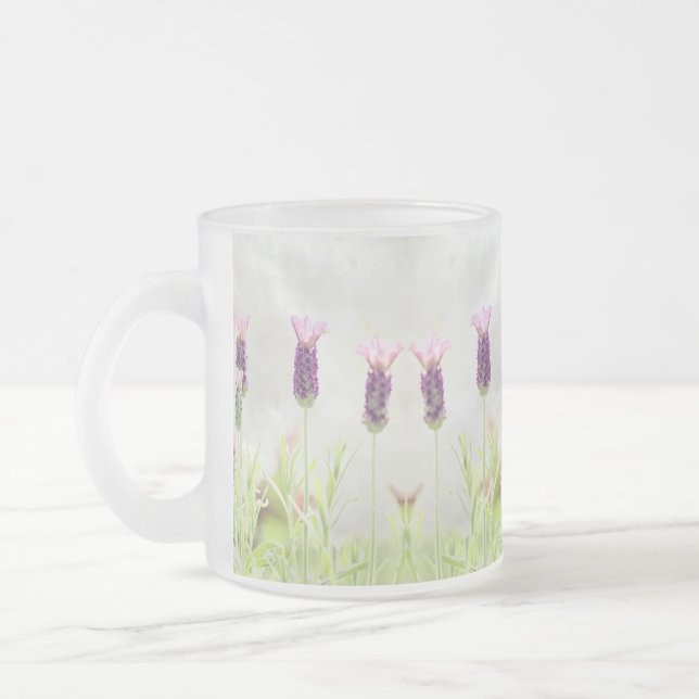 Tasse Givré Fleurs de lavande (Gauche)