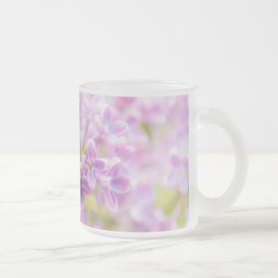 Tasse Givré Fleurs de Lilas Brume