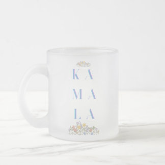 Tasse Givré Fleurs. Subtil. Kamala Harris
