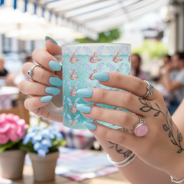 Tasse Givré Floraison (Créateur téléchargé)