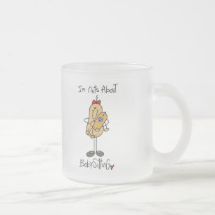 Tasse Givré Folle de babysitting Tshirts et Cadeaux