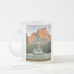 Tasse Givré Fontaine du château d'Édimbourg Princes Street Gar