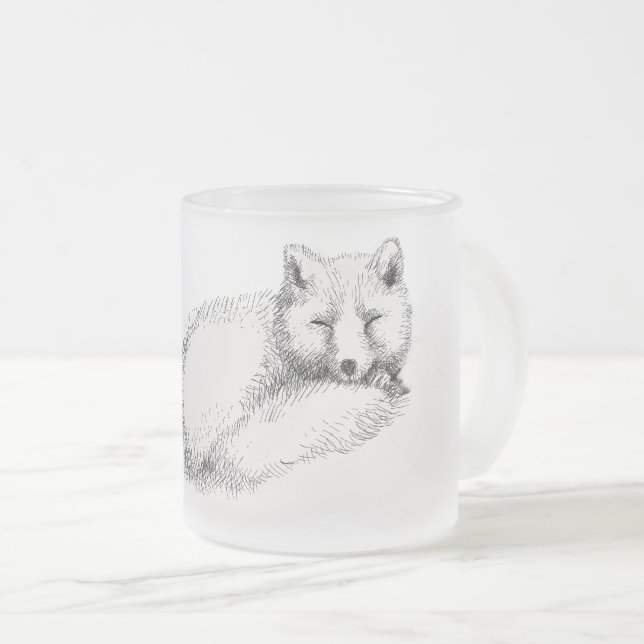 TASSE GIVRÉ FOX POLAIRE (Devant droit)