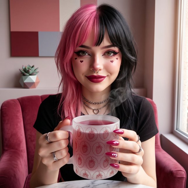 Tasse Givré Fraise (Créateur téléchargé)