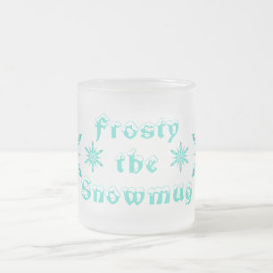Tasse Givré Frosty bonde neige bonbon hiver
