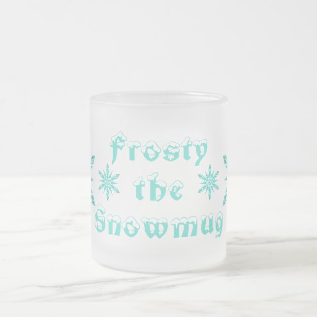 Tasse Givré Frosty bonde neige bonbon hiver (Centre)