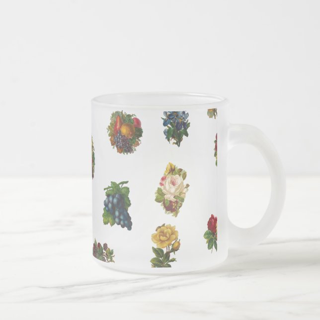 Tasse Givré Fruits & Fleurs Vintage (Droit)