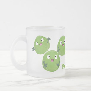 Tasse Givré Funny Brussels sprouts légumes caricature
