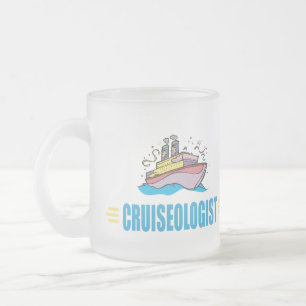 Tasse Givré Funny Cruise Ship