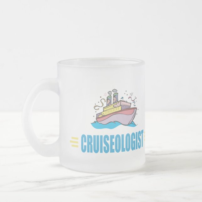 Tasse Givré Funny Cruise Ship (Gauche)