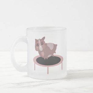 Tasse Givré Funny Guinea Pig Gym Fitness Design