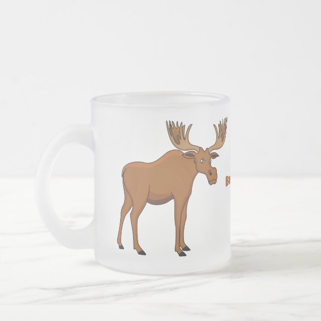 Tasse Givré Funny moose (Gauche)