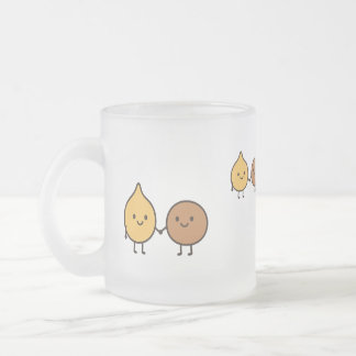 Tasse Givré Funny Vegan Design with 2 Cute Beans