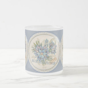 Tasse Givré G Bureau de création Fleur bleue