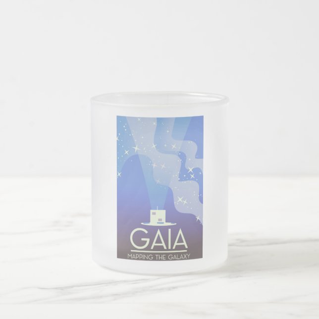 Tasse Givré GAIA Cartographie de l'Univers (Centre)