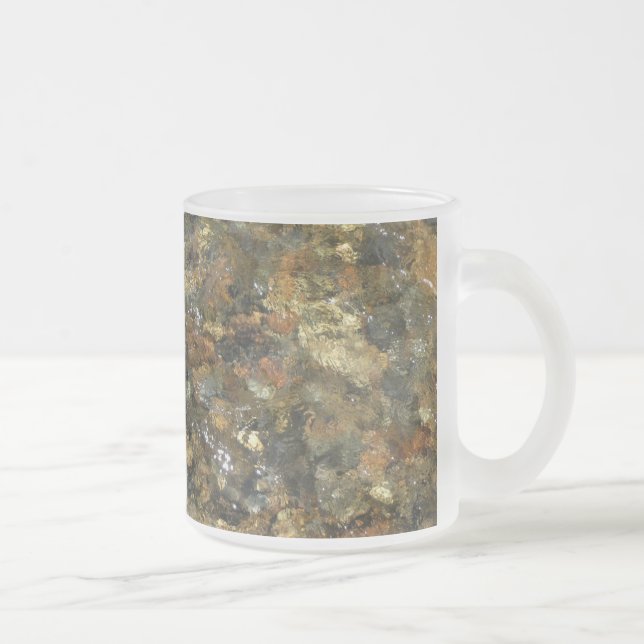 Tasse Givré Galets Brown et gris naturel Abstrait (Droit)