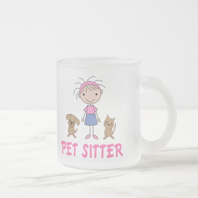 Tasse Givré Garde d'enfants mignonne d'animal familier de (Droit)