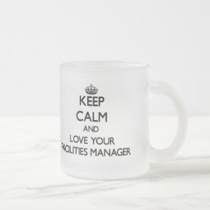 Tasse Givré Gardez le calme et aimez votre directeur