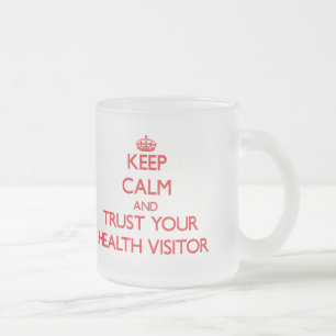Tasse Givré Gardez le calme et faites confiance à votre