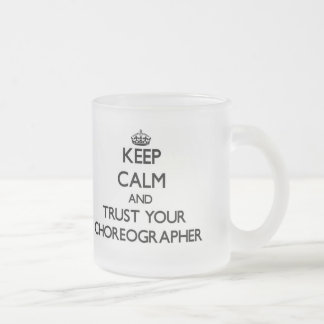 Tasse Givré Gardez le calme et faites confiance à votre