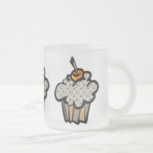 Tasse Givré gâteau au décor imprimé léopard