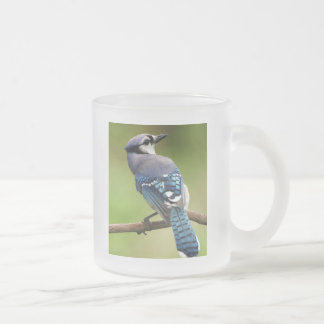 Tasse Givré Geai bleu pensant à vous papa de maman de famille