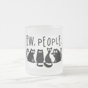 Tasse Givré Gens dégueu Chats drôles Chats noirs Mignons