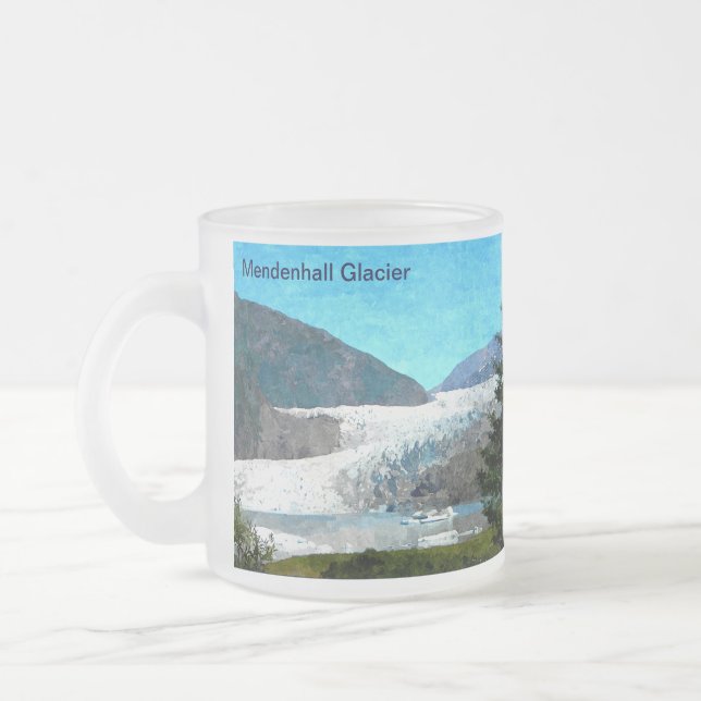 Tasse Givré Glacier Mendenhall (Gauche)