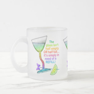 TASSE GIVRÉ GOBELET DÉPOLI - VERRE À MOITIÉ PLEIN