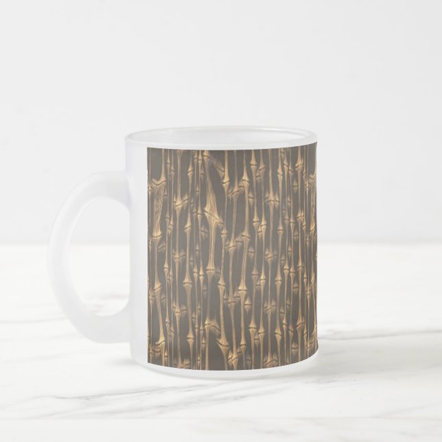 Tasse Givré Golden Bamboo Motif de la nature (Gauche)