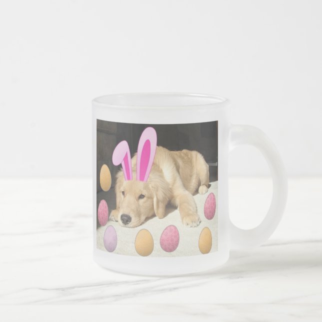 Tasse Givré Golden Retriever de Pâques (Droit)